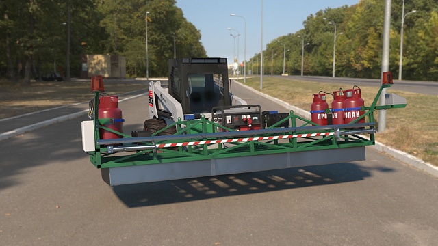 Навесная установка инфракрасного нагрева ИКН SP-400- JPVT (Н)